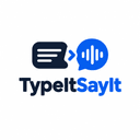 TypeItSayIt logo